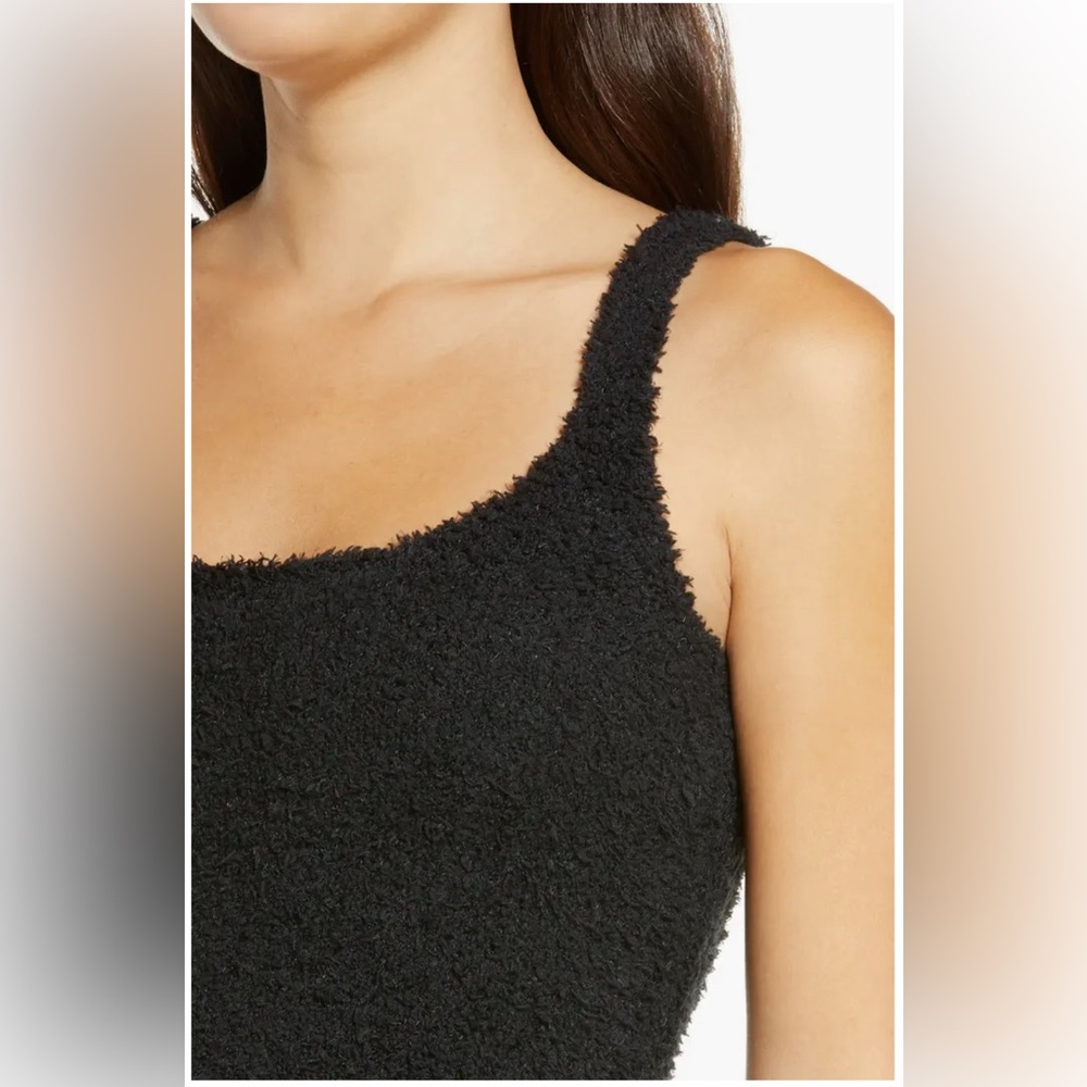 SKIMS Cozy Knit Tank color Onyx size 4X-5X plus size NEW WITH TAGS - Picture 5 of 6